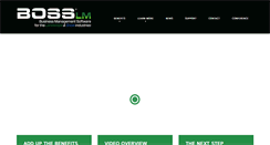 Desktop Screenshot of bosslm.com